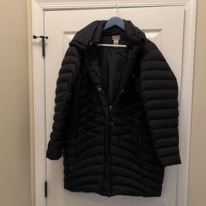 Duluth Trading Co Women's Black Puffer Coat